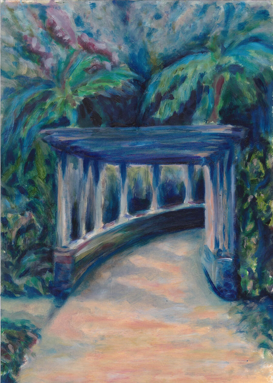 Afternoon Passage, oil painting by Olga Chelnokova